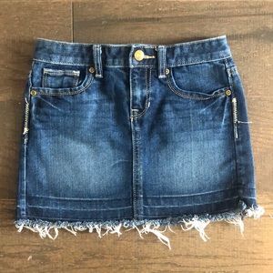 Girls Size 8 Denim Skirt